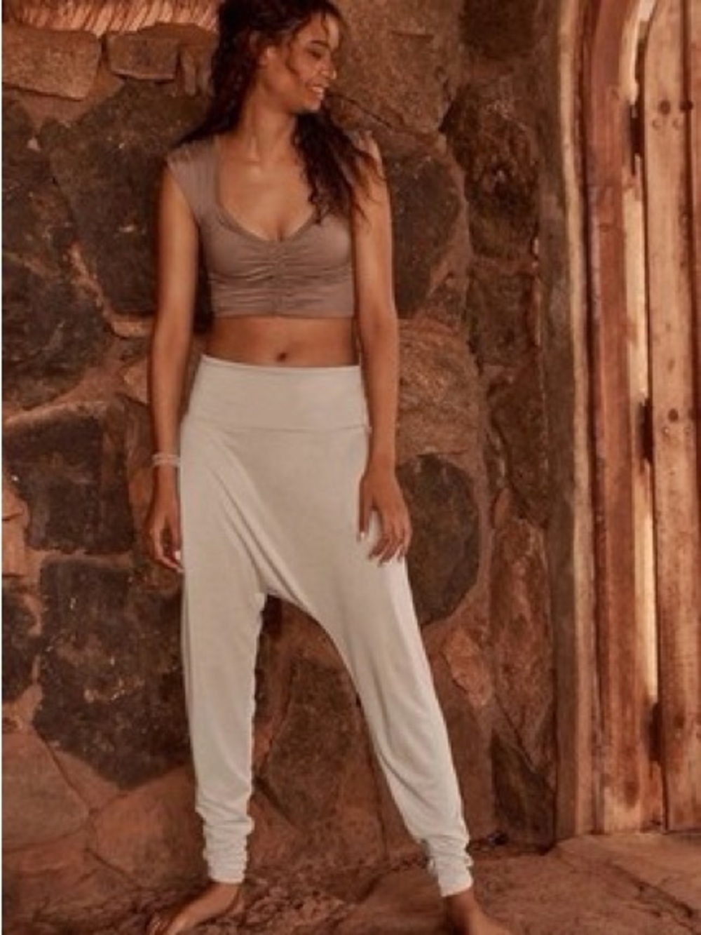 FREE PEOPLE MOVEMENT ECHO HAREM PANTS SMALL